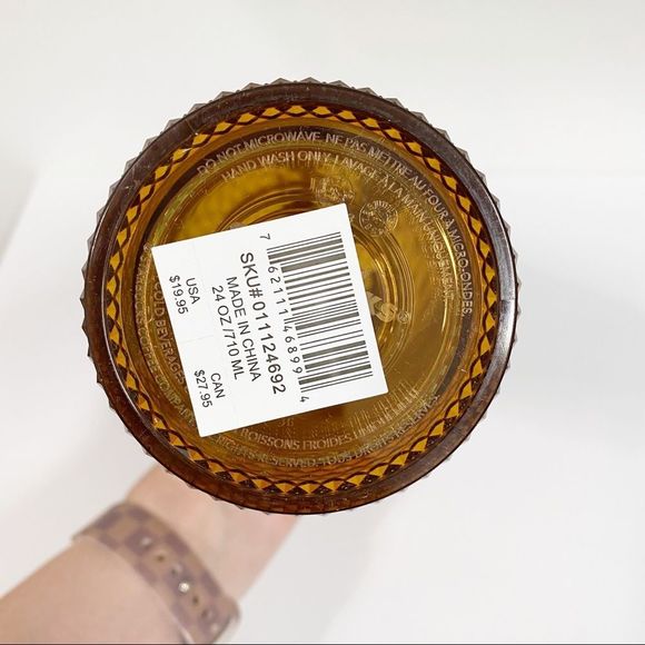 Starbucks Venti 50th Anniversary 50 Years Studded Tumbler Gold - Picture 4 of 4